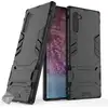 Image de Housse Etui Coque Rigide Anti Choc Pour Samsung Galaxy Note 10 + Film Ecran - Noir