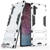 Image de Housse Etui Coque Rigide Anti Choc Pour Samsung Galaxy Note 10 + Film Ecran - Argent