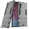 Image de Housse Etui Coque Rigide Anti Choc Pour Samsung Galaxy Note 10 + Film Ecran - Gris