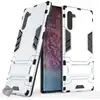 Image de Housse Etui Coque Rigide Anti Choc Pour Samsung Galaxy Note 10 + Verre Trempe - Argent