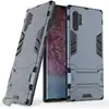 Image de Housse Etui Coque Rigide Anti Choc Pour Samsung Galaxy Note 10+ Plus + Film Ecran - Bleu Fonce