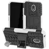 Image de Housse Etui Coque Rigide Anti Choc Pour Nokia 2.2 + Film Ecran - Blanc