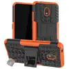 Image de Housse Etui Coque Rigide Anti Choc Pour Nokia 2.2 + Verre Trempe - Orange