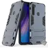 Image de Housse Etui Coque Rigide Anti Choc Pour Xiaomi Redmi Note 8t + Film Ecran - Bleu Fonce