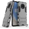 Image de Housse Etui Coque Rigide Anti Choc Pour Oneplus 7t + Film Ecran - Gris