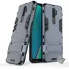 Image de Housse Etui Coque Rigide Anti Choc Pour Oppo A9 (2020) + Film Ecran - Bleu Fonce