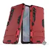 Image de Housse Etui Coque Rigide Anti Choc Pour Xiaomi Mi Note 10 + Verre Trempe - Rouge