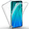 Image de Housse Etui Coque Silicone 360 Integrale Xiaomi Redmi Note 8 Pro + Verre Trempe - Transparent