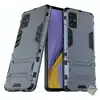Image de Housse Etui Coque Rigide Anti Choc Pour Samsung Galaxy A51 + Verre Trempe - Bleu Fonce