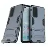 Image de Housse Etui Coque Rigide Anti Choc Pour Huawei P40 + Verre Trempe - Bleu Fonce