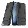 Image de Coque rigide anti choc pour Samsung Galaxy S20 + verre trempe - NOIR
