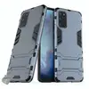 Image de Housse Etui Coque Rigide Anti Choc Pour Samsung Galaxy S20 Plus + Film Ecran - Bleu Fonce