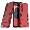 Image de Housse Etui Coque Rigide Anti Choc Pour Xiaomi Mi 10 / Mi 10 Pro + Verre Trempe - Rouge