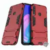 Image de Housse Etui Coque Rigide Anti Choc Pour Huawei P40 Lite E / Y7p + Verre Trempe - Rouge