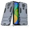 Image de Housse Etui Coque Rigide Anti Choc Pour Xiaomi Redmi Note 9 + Film Ecran - Bleu Fonce