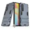 Image de Housse Etui Coque Rigide Anti Choc Pour Xiaomi Mi Note 10 Lite + Verre Trempe - Bleu Fonce