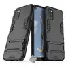 Image de Housse Etui Coque Rigide Anti Choc Pour Oppo A72 + Verre Trempe - Noir