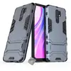 Image de Housse Etui Coque Rigide Anti Choc Pour Xiaomi Redmi 9 + Verre Trempe - Bleu Fonce