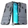 Image de Housse Etui Coque Rigide Anti Choc Pour Huawei Honor 9x Lite + Film Ecran - Bleu Fonce