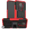 Image de Housse Etui Coque Rigide Anti Choc Pour Nokia 5.3 + Film Ecran - Rouge