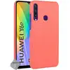 Image de Housse Etui Coque Rigide Simili Cuir Crocodile Pour Huawei Y6p + Film Ecran - Rouge