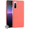 Image de Housse Etui Coque Rigide Simili Cuir Crocodile Pour Sony Xperia 10 Ii + Film Ecran - Rouge