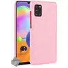 Image de Housse Etui Coque Rigide Simili Cuir Crocodile Pour Samsung Galaxy A31 + Verre Trempe - Rose