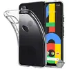 Image de Housse Etui Coque Gel Fine Pour Google Pixel 4a 4g + Verre Trempe - Transparent Tpu