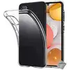 Image de Housse Etui Coque Silicone Fine Samsung Galaxy A42 5g + Film Ecran - Transparent Tpu