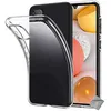 Image de Coque silicone gel fine pour Samsung Galaxy A42 5G + film ecran - TPU TRANSPARENT