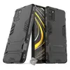 Image de Housse Etui Coque Rigide Anti Choc Pour Xiaomi Poco M3 + Verre Trempe - Noir