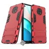 Image de Coque rigide anti choc pour Xiaomi Redmi Note 9T 5G + film ecran - ROUGE