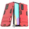 Image de Housse Etui Coque Rigide Anti Choc Pour Samsung Galaxy A52 5g + Film Ecran - Rouge