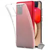 Image de Housse Etui Coque Silicone Gel Samsung Galaxy A02s + Verre Trempe - Transparent Tpu