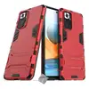 Image de Housse Etui Coque Rigide Anti Choc Pour Xiaomi Redmi Note 10 Pro + Film Ecran - Rouge