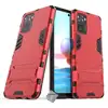 Image de Housse Etui Coque Rigide Anti Choc Pour Xiaomi Redmi Note 10s + Verre Trempe - Rouge