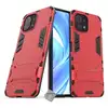 Image de Housse Etui Coque Rigide Anti Choc Pour Xiaomi Mi 11 Lite / Mi 11 Lite 5g + Verre Trempe - Rouge