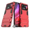 Image de Coque rigide anti choc pour Xiaomi Mi 11 Ultra 5G + film ecran - ROUGE