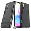 Image de Housse Etui Coque Rigide Anti Choc Pour Xiaomi Redmi Note 10 5g + Film Ecran - Noir