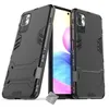 Image de Coque rigide anti choc pour Xiaomi Redmi Note 10 5G + film ecran - NOIR