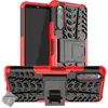 Image de Housse Etui Coque Rigide Anti Choc Pour Sony Xperia 10 Iii + Film Ecran - Rouge