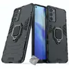 Image de Housse Etui Coque Rigide Anti Choc Pour Oppo Reno 6 5g + Film Ecran - Noir