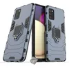Image de Coque rigide anti choc pour Samsung Galaxy A03s + film ecran - BLEU FONCE