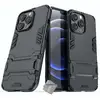Image de Housse Etui Coque Rigide Anti Choc Pour Apple Iphone 13 Pro + Film Ecran - Noir