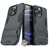Image de Coque rigide anti choc pour Apple iPhone 13 Pro + film ecran - NOIR