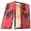 Image de Housse Etui Coque Rigide Anti Choc Pour Huawei Honor 50 5g / Nova 9 + Verre Trempe - Rouge