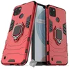 Image de Coque rigide anti choc pour Realme C21-Y / C25Y + film ecran - ROUGE