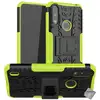 Image de Housse Etui Coque Rigide Anti Choc Pour Motorola Moto E7i Power + Verre Trempe - Vert