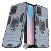 Image de Housse Etui Coque Rigide Anti Choc Pour Vivo Y21 / Y21s / Y33s + Verre Trempe - Bleu Fonce