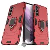 Image de Coque rigide anti choc pour Samsung Galaxy S22 5G + film ecran - ROUGE